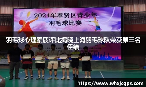 羽毛球心理素质评比揭晓上海羽毛球队荣获第三名佳绩